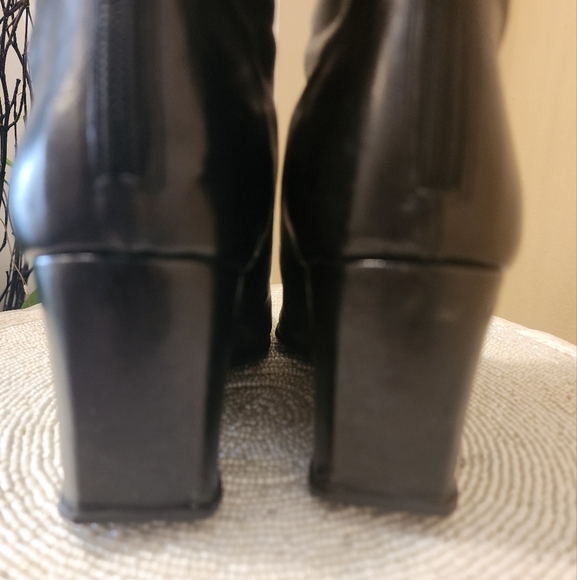 Norma J.BAKER Calfskin Ankle Boots size 6.5.Made in Italy 🇮🇹 - Picture 4 of 9